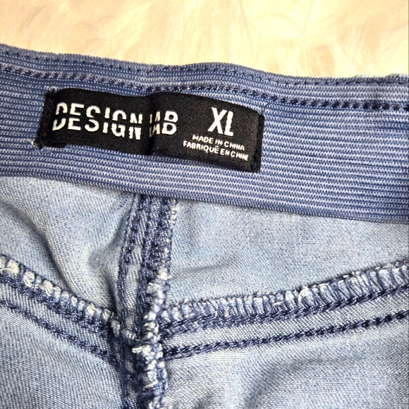 Butterfly print cotton jeans - XL - Picture 5 of 8